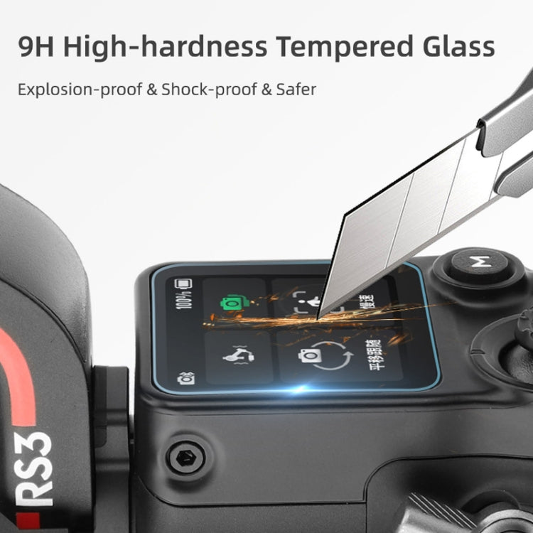 غشاء شاشة زجاجي مقوى مقاوم للانفجار لـ DJI RS3 / RS3 Pro، لـ DJI RS3 / RS3 Pro