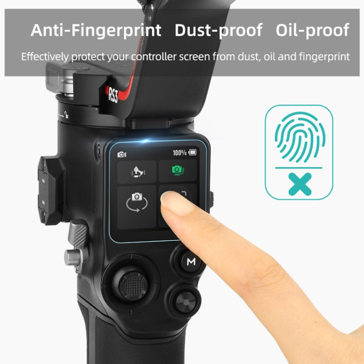 غشاء شاشة زجاجي مقوى مقاوم للانفجار لـ DJI RS3 / RS3 Pro، لـ DJI RS3 / RS3 Pro