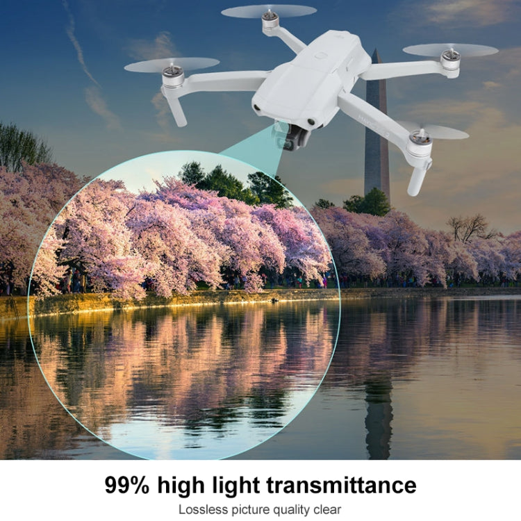 غشاء عدسة طائرة بدون طيار من الزجاج المقوى المقاوم للانفجار لطائرة DJI Mavic Air 2، لطائرة DJI Mavic Air 2