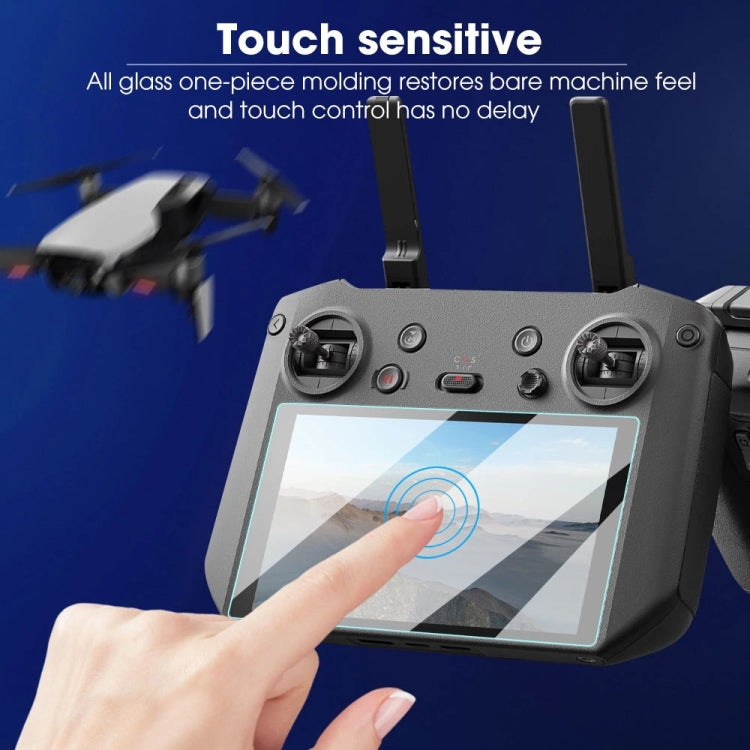 غشاء شاشة مقاوم للانفجار مصنوع من الزجاج المقوى لجهاز التحكم عن بعد DJI Mavic 2، لجهاز التحكم عن بعد DJI Mavic 2