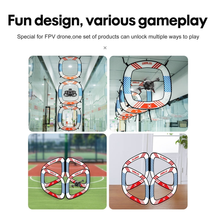 لطائرات DJI FPV STARTRC 5 في 1، مسار تدريب لتجنب العوائق، بوابة عوائق مربعة، باب جسري، لطائرات DJI FPV