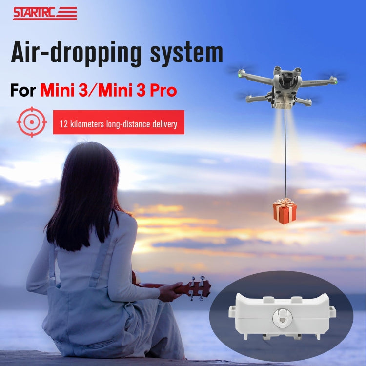 لـ DJI Mini 3 / Mini 3 Pro، نظام إسقاط جوي STARTRC، دعامة مكافئة، لـ DJI Mini 3 / Mini 3 Pro