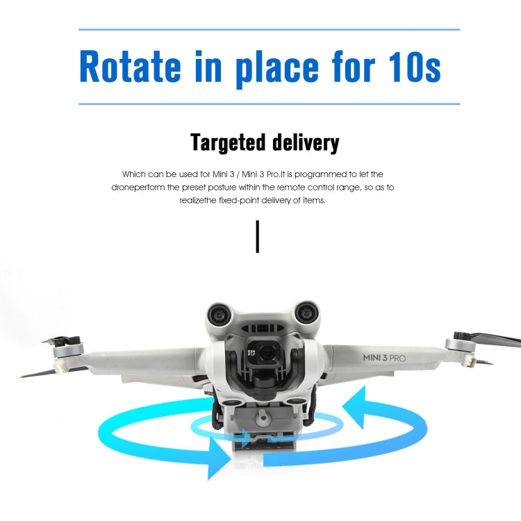 لـ DJI Mini 3 / Mini 3 Pro، نظام إسقاط جوي STARTRC، دعامة مكافئة، لـ DJI Mini 3 / Mini 3 Pro