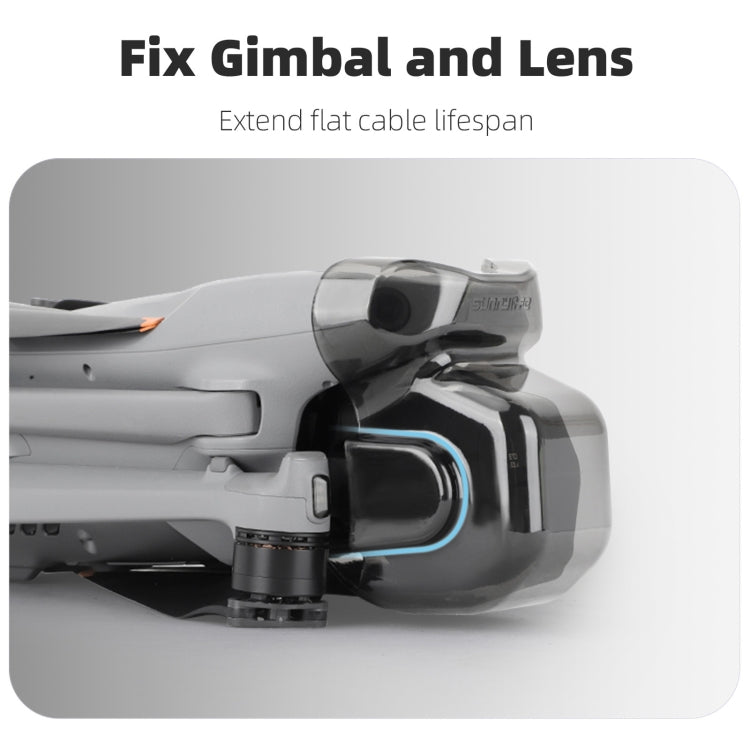 غطاء شفاف لعدسة الكاميرا المدمجة من Sunnylife، واقي نظام الرؤية، لـ DJI Air 3S