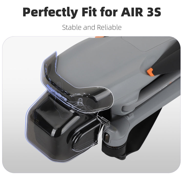 غطاء شفاف لعدسة الكاميرا المدمجة من Sunnylife، واقي نظام الرؤية، لـ DJI Air 3S