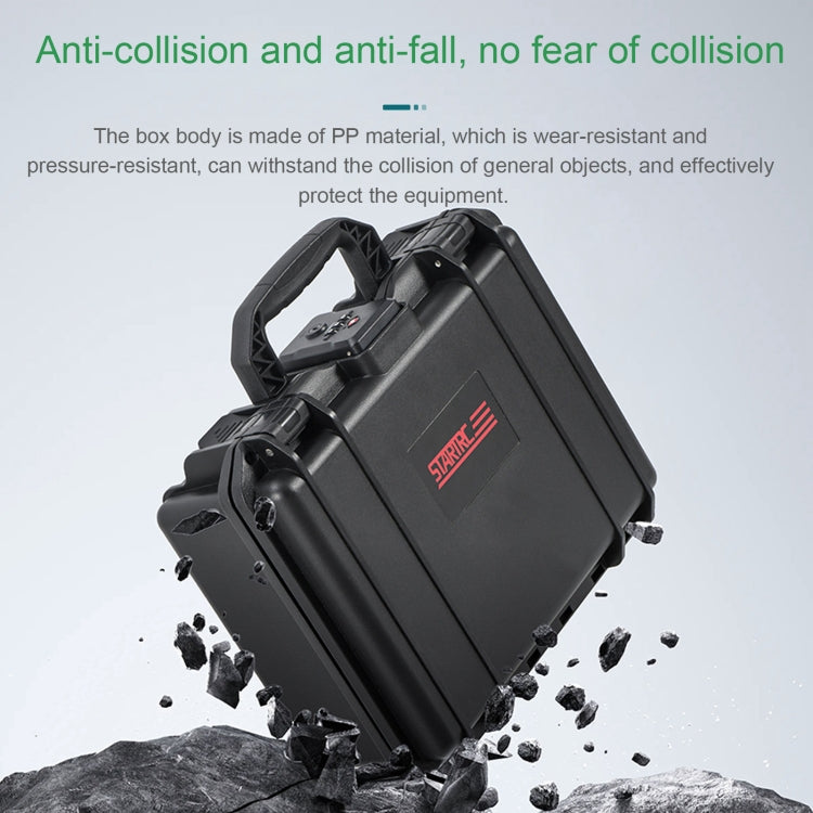 For DJI Osmo Pocket 3 STARTRC TSA Combination Lock Waterproof EVA ABS Dual-layer Suitcase Storage Box, For DJI Osmo Pocket 3