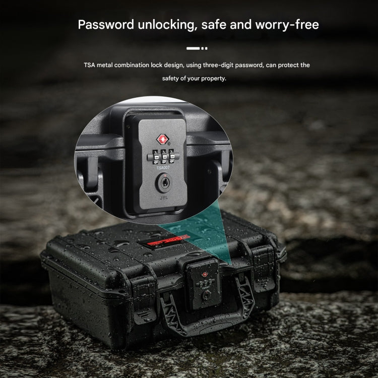 For DJI Osmo Pocket 3 STARTRC TSA Combination Lock Waterproof EVA ABS Dual-layer Suitcase Storage Box, For DJI Osmo Pocket 3