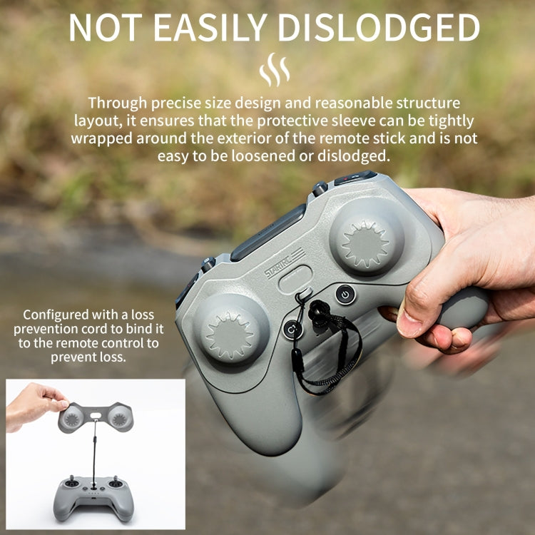 For DJI Avata 2 / FPV 3 / 2 STARTRC Remote Controller Thumb Rocker Guard Protector Case, Thumb Rocker Guard