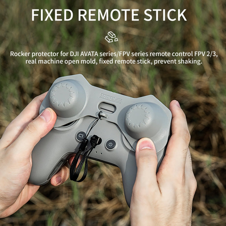 For DJI Avata 2 / FPV 3 / 2 STARTRC Remote Controller Thumb Rocker Guard Protector Case, Thumb Rocker Guard