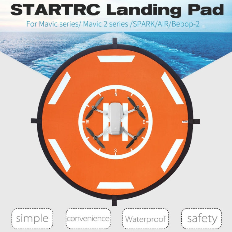 STARTRC RC طائرة بدون طيار رباعية المراوح، ساحة انتظار محمولة قابلة للطي بسرعة لهبوط الطائرة بدون طيار DJI Mavic Mini / Mavic Air 2، القطر: 56 سم، القطر: 56 سم
