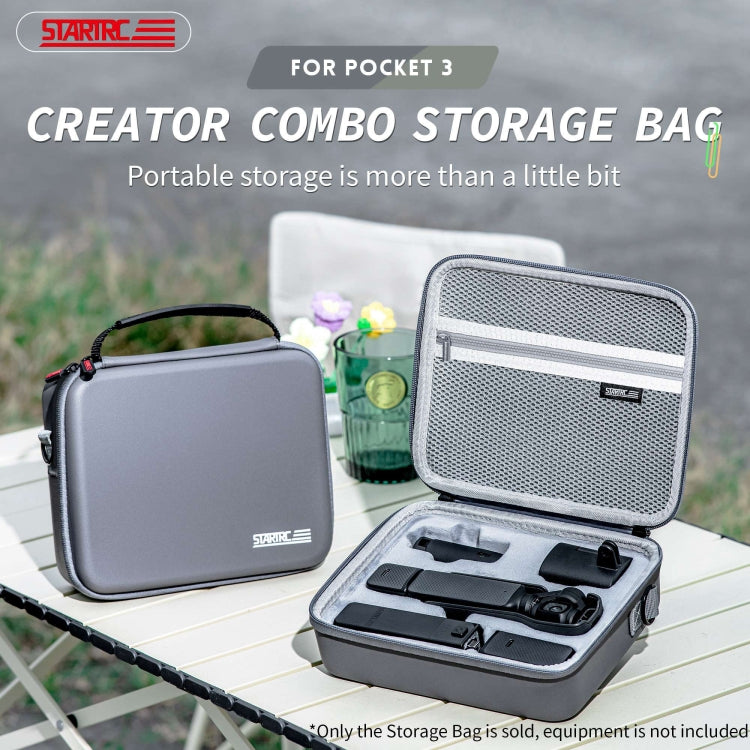 For DJI Osmo Pocket 3 STARTRC Portable PU Storage Box Carrying Case