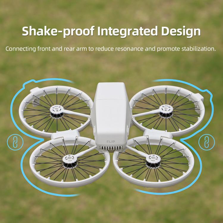 مشبك ذراع مضاد للاهتزاز من Sunnylife لـ DJI Flip مشبك تثبيت متكامل سريع الفك ومشبك مضاد للتصادم