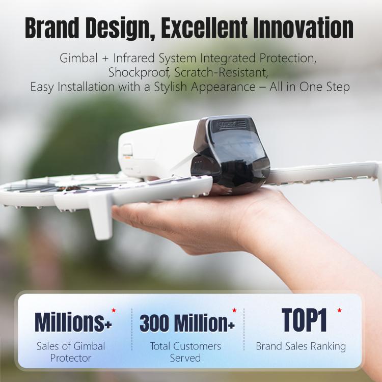 غطاء حماية عدسة DJI Flip STARTRC غطاء جيمبال