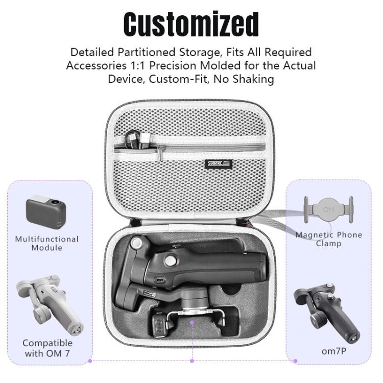 For DJI Osmo Mobile 7 / 7P STARTRC Portable Body Travel Carrying Bag, For DJI Osmo Mobile 7 / 7P Body
