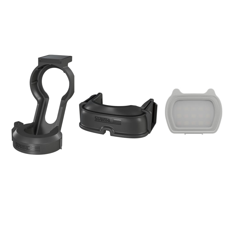 For DJI Pocket 3 STARTRC Cat-ears Magnetic Fill Light with Holder Clip Kit, Fill Light with Holder Clip