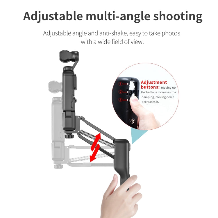 For DJI OSMO Pocket 2 STARTRC Shock Absorbing Step Reducer Carrying Case Storage Bag Box, For DJI OSMO Pocket 2