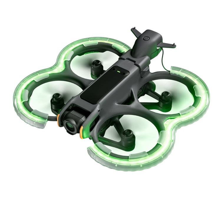 واقي مروحة LED للطائرة بدون طيار DJI Avata 2 STARTRC حلقة حماية مضادة للتصادم، لـ DJI Avata 2