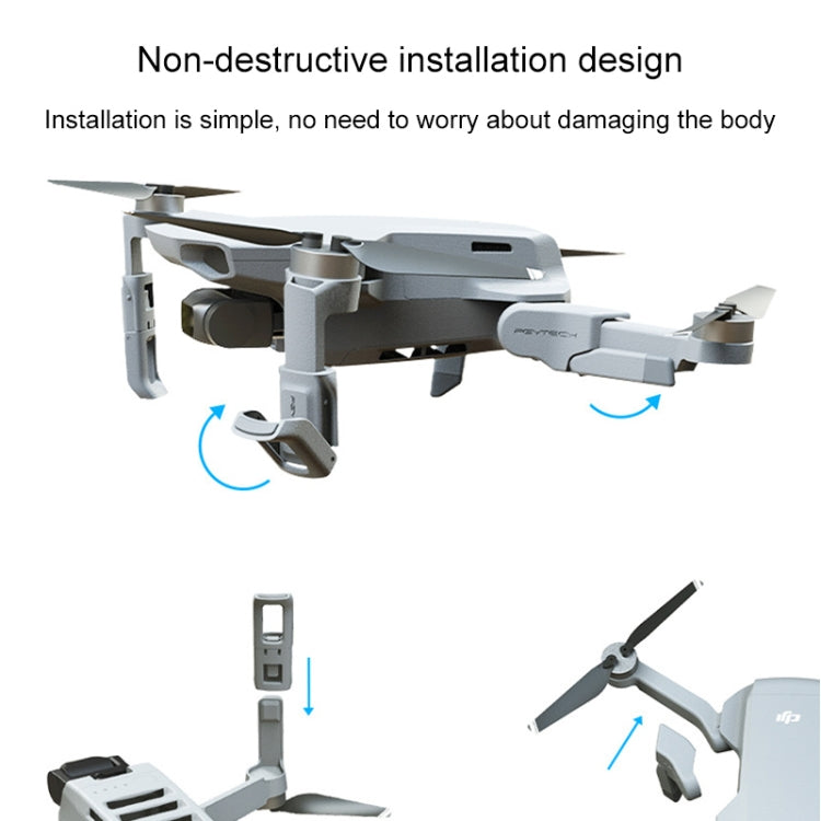 حامل ملحقات معدات الهبوط المحمولة والمرتفعة PGYTECH P-12A-012 لطائرة DJI Mavic Mini