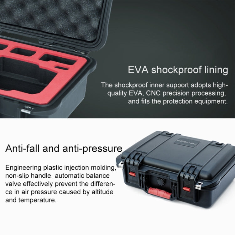 PGYTECH P-16A-037 صندوق أمان محمول وحقيبة تخزين مقاومة للماء والرطوبة لـ DJI Mavic Air 2، P-16A-037 لـ DJI Mavic Air 2