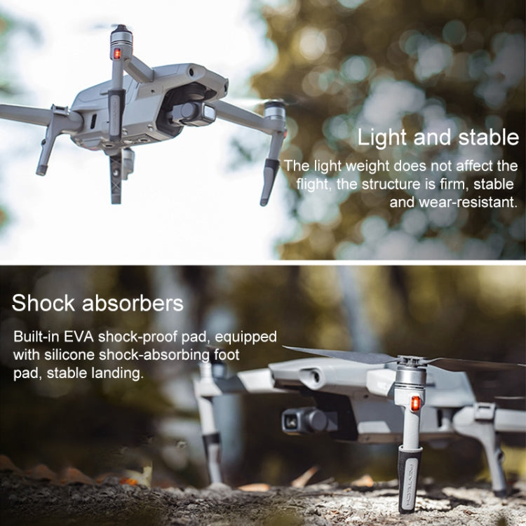 حامل ملحقات معدات الهبوط المعززة المحمول PGYTECH P-16A-036 لطائرة DJI Mavic Air 2، حامل ملحقات