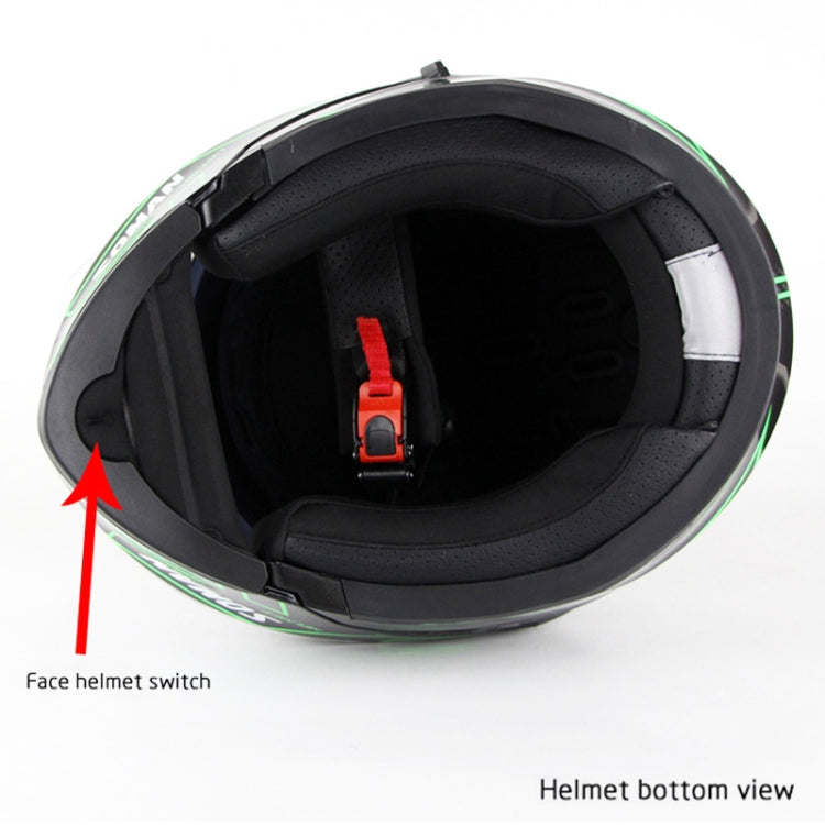 Soman 955 Skyeye Motorcycle Full / Open Face Bluetooth Helmet Headset Full Face, Supports Answer / Hang Up Calls