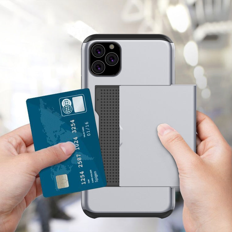 جراب حماية متين مقاوم للصدمات مع فتحة للبطاقات، لهاتف iPhone 11 Pro، لهاتف iPhone 11 Pro