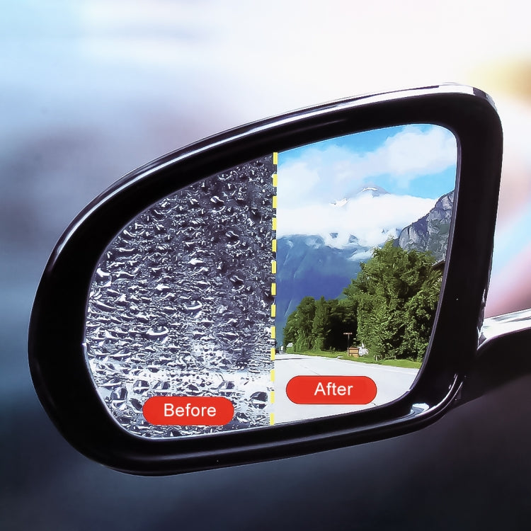 Car PET Rearview Mirror Protective Window Clear Anti-fog Waterproof Rain Shield Film, For Land Rover Discovery, For Land Rover Discovery 4, For Land Rover Discovery 5, For Land Rover Evoque, For Land Rover Old Range Rover, For Land Rover Range Rover Sp...