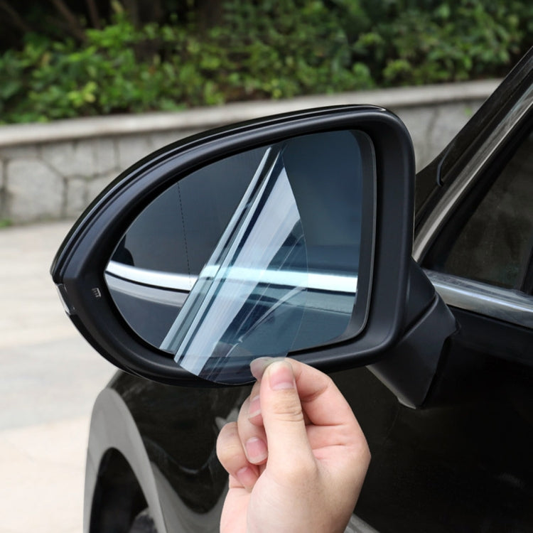 Car PET Rearview Mirror Protective Window Clear Anti-fog Waterproof Rain Shield Film, For Land Rover Discovery, For Land Rover Discovery 4, For Land Rover Discovery 5, For Land Rover Evoque, For Land Rover Old Range Rover, For Land Rover Range Rover Sp...