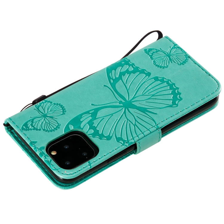 Pressed Printing Butterfly Pattern Horizontal Flip PU Leather Case with Holder & Card Slots & Wallet & Lanyard, For iPhone 11 Pro, For iPhone 11, For iPhone 11 Pro Max, For OPPO A1K / C2, For Vivo Y93 / Y91 / Y95, For Huawei P20 Lite 2019 / Nova 5i
