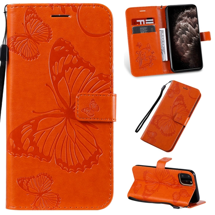 Pressed Printing Butterfly Pattern Horizontal Flip PU Leather Case with Holder & Card Slots & Wallet & Lanyard, For iPhone 11 Pro, For iPhone 11, For iPhone 11 Pro Max, For OPPO A1K / C2, For Vivo Y93 / Y91 / Y95, For Huawei P20 Lite 2019 / Nova 5i
