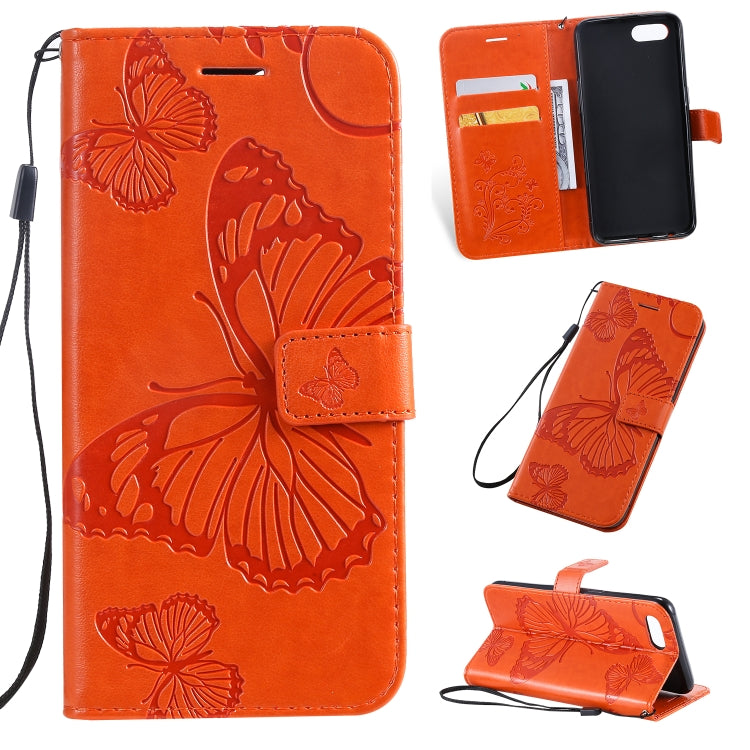 Pressed Printing Butterfly Pattern Horizontal Flip PU Leather Case with Holder & Card Slots & Wallet & Lanyard, For iPhone 11 Pro, For iPhone 11, For iPhone 11 Pro Max, For OPPO A1K / C2, For Vivo Y93 / Y91 / Y95, For Huawei P20 Lite 2019 / Nova 5i