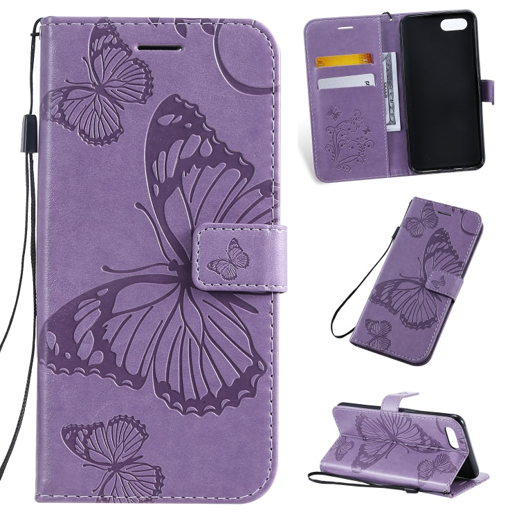 Pressed Printing Butterfly Pattern Horizontal Flip PU Leather Case with Holder & Card Slots & Wallet & Lanyard, For iPhone 11 Pro, For iPhone 11, For iPhone 11 Pro Max, For OPPO A1K / C2, For Vivo Y93 / Y91 / Y95, For Huawei P20 Lite 2019 / Nova 5i