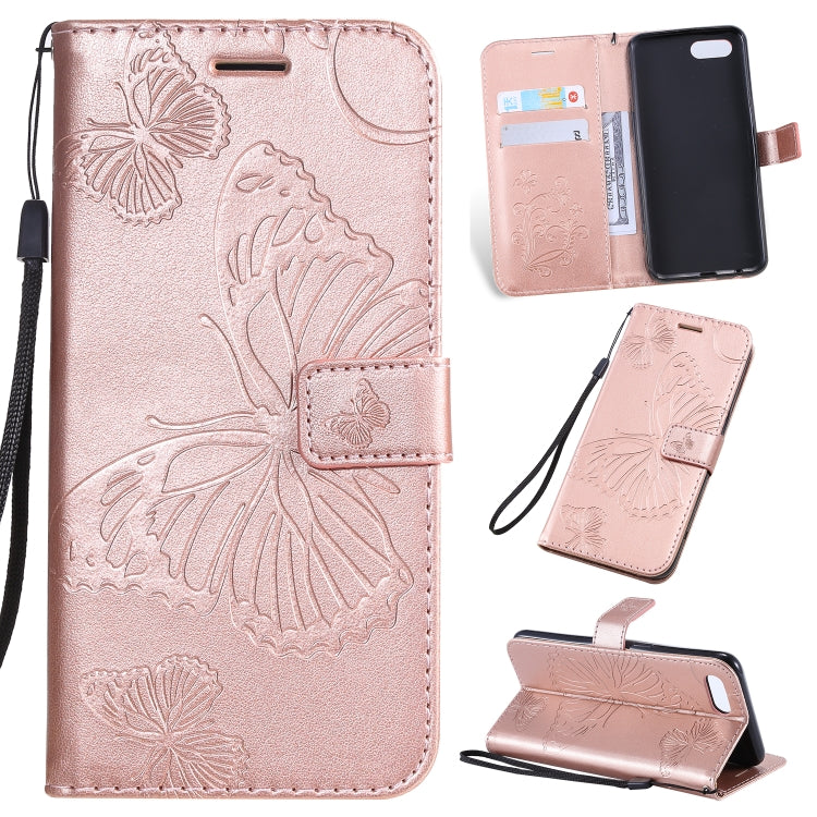Pressed Printing Butterfly Pattern Horizontal Flip PU Leather Case with Holder & Card Slots & Wallet & Lanyard, For iPhone 11 Pro, For iPhone 11, For iPhone 11 Pro Max, For OPPO A1K / C2, For Vivo Y93 / Y91 / Y95, For Huawei P20 Lite 2019 / Nova 5i