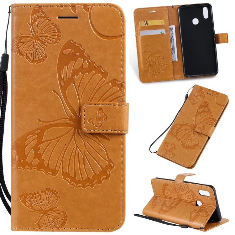 Pressed Printing Butterfly Pattern Horizontal Flip PU Leather Case with Holder & Card Slots & Wallet & Lanyard, For iPhone 11 Pro, For iPhone 11, For iPhone 11 Pro Max, For OPPO A1K / C2, For Vivo Y93 / Y91 / Y95, For Huawei P20 Lite 2019 / Nova 5i