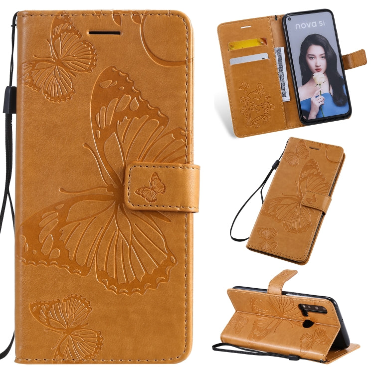 Pressed Printing Butterfly Pattern Horizontal Flip PU Leather Case with Holder & Card Slots & Wallet & Lanyard, For iPhone 11 Pro, For iPhone 11, For iPhone 11 Pro Max, For OPPO A1K / C2, For Vivo Y93 / Y91 / Y95, For Huawei P20 Lite 2019 / Nova 5i