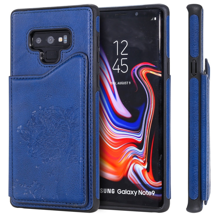 Cat Tree Embossing Pattern Shockproof Protective Case with Card Slots & Photo Frame, For iPhone 11 Pro, For iPhone 11, For iPhone 11 Pro Max, For Galaxy A50, For Galaxy Note 8, For Galaxy Note 9, For Galaxy Note 10+, For Galaxy Note 10