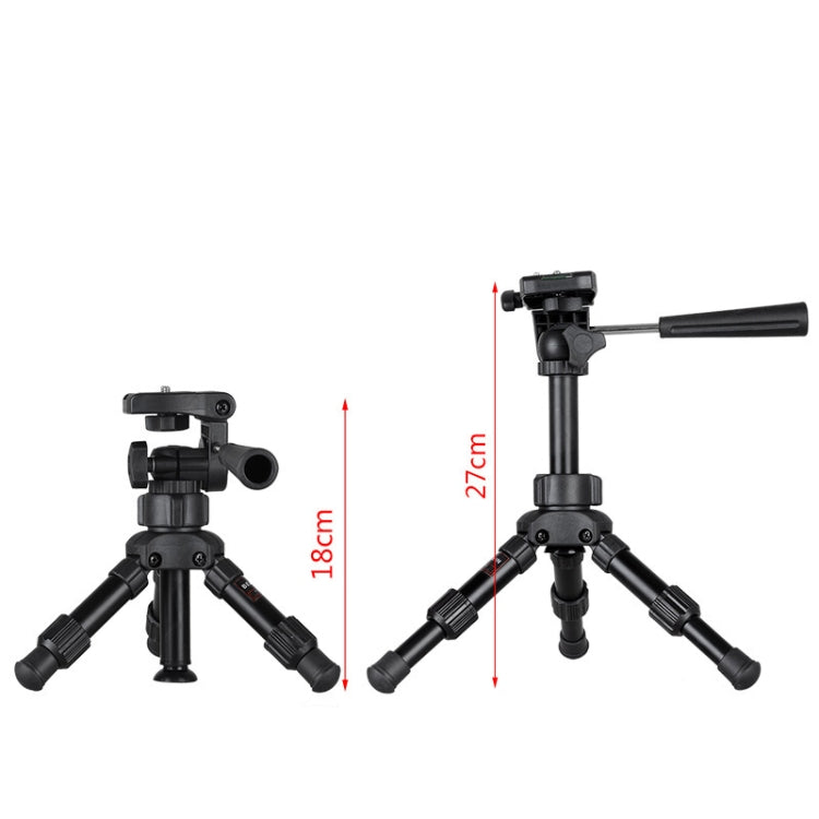 حامل ثلاثي القوائم صغير وخفيف الوزن للكاميرا من BEXIN MS02 لكاميرا الهاتف وكاميرا DSLR، MS02