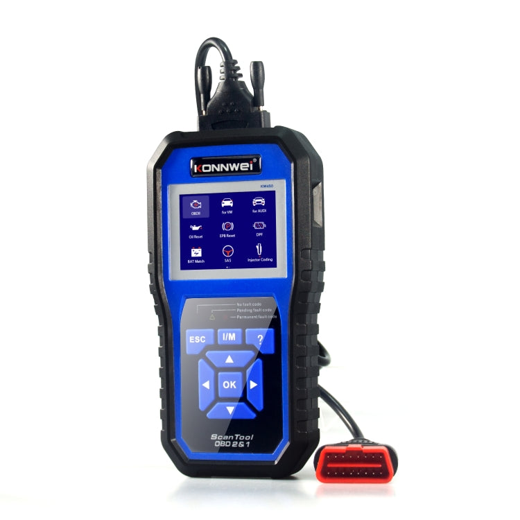 KONNWEI KW450 Car 2.8 inch TFT Color Screen Battery Tester Support 2 Languages / System XP WIN7 WIN8 WIN10, KW450