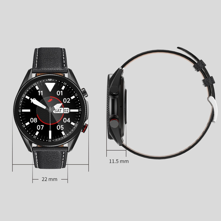 M98 1.28 inch IPS Color Screen IP67 Waterproof Smart Watch, Support Sleep Monitor / Heart Rate Monitor / Bluetooth Call, Style:Steel Strap