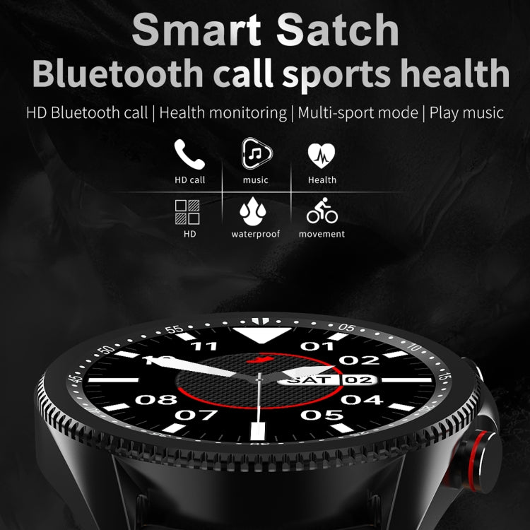 M98 1.28 inch IPS Color Screen IP67 Waterproof Smart Watch, Support Sleep Monitor / Heart Rate Monitor / Bluetooth Call, Style:Steel Strap
