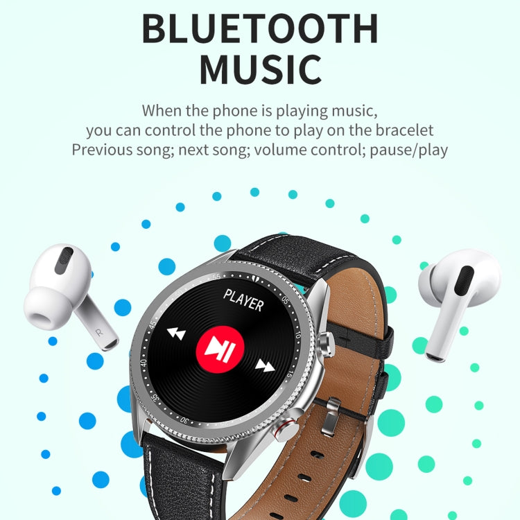 M98 1.28 inch IPS Color Screen IP67 Waterproof Smart Watch, Support Sleep Monitor / Heart Rate Monitor / Bluetooth Call, Style:Steel Strap
