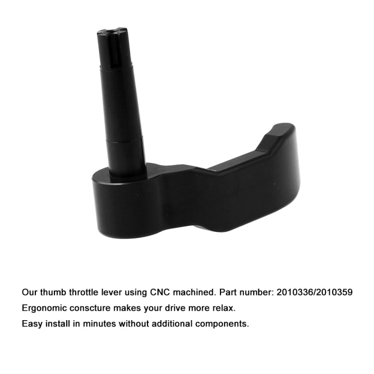 Motorcycles Thumb Throttle Lever for Polaris 2010336, For Polaris