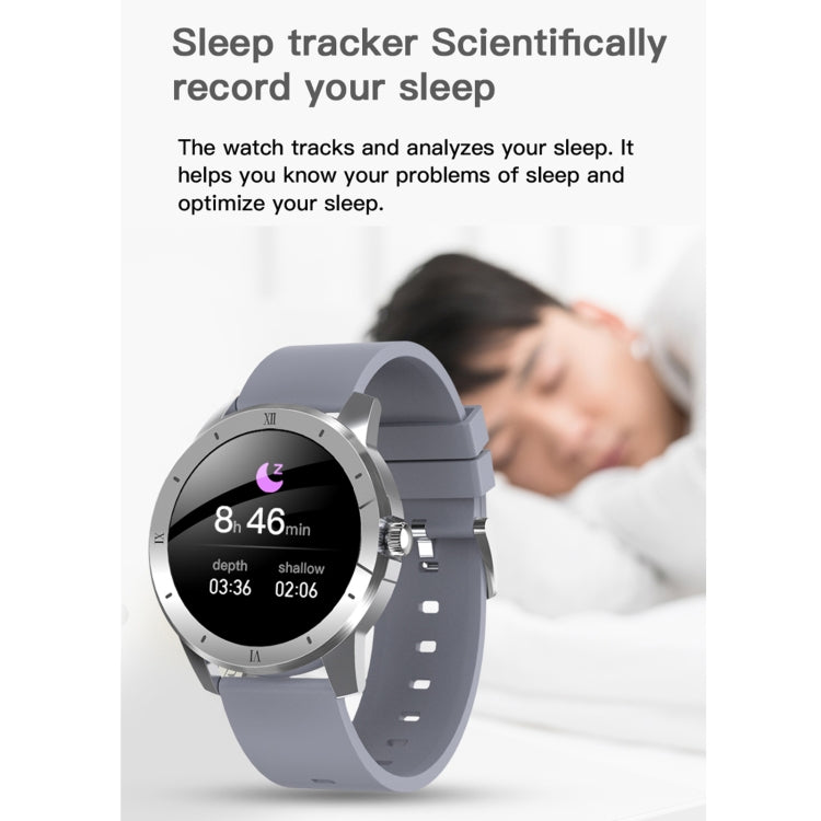 MX12 1.3 inch IPS Color Screen IP68 Waterproof Smart Watch, Support Bluetooth Call / Sleep Monitoring / Heart Rate Monitoring