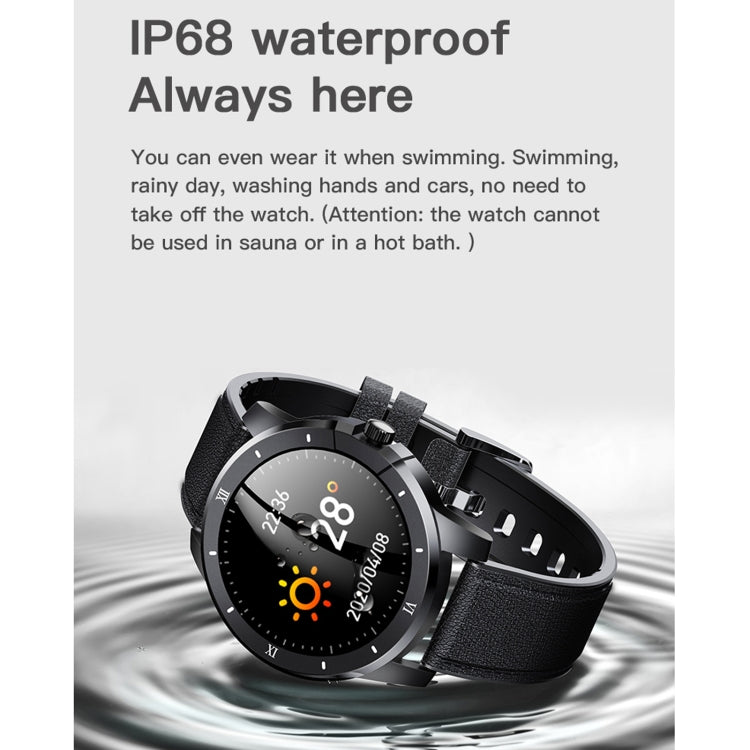 MX12 1.3 inch IPS Color Screen IP68 Waterproof Smart Watch, Support Bluetooth Call / Sleep Monitoring / Heart Rate Monitoring