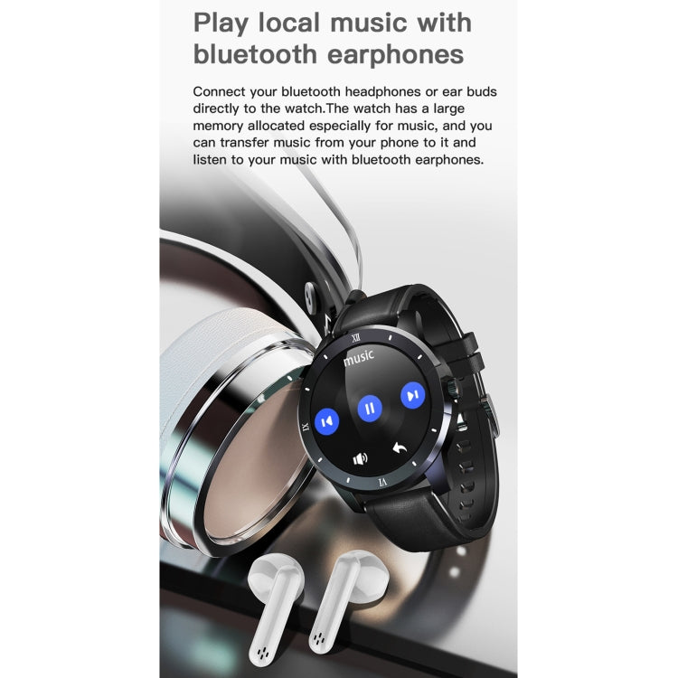 MX12 1.3 inch IPS Color Screen IP68 Waterproof Smart Watch, Support Bluetooth Call / Sleep Monitoring / Heart Rate Monitoring