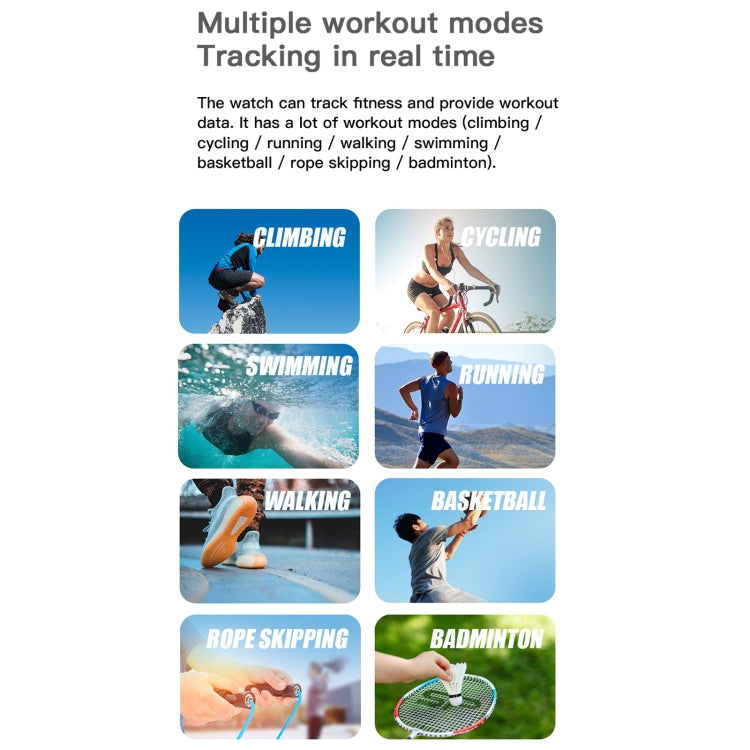 MX12 1.3 inch IPS Color Screen IP68 Waterproof Smart Watch, Support Bluetooth Call / Sleep Monitoring / Heart Rate Monitoring