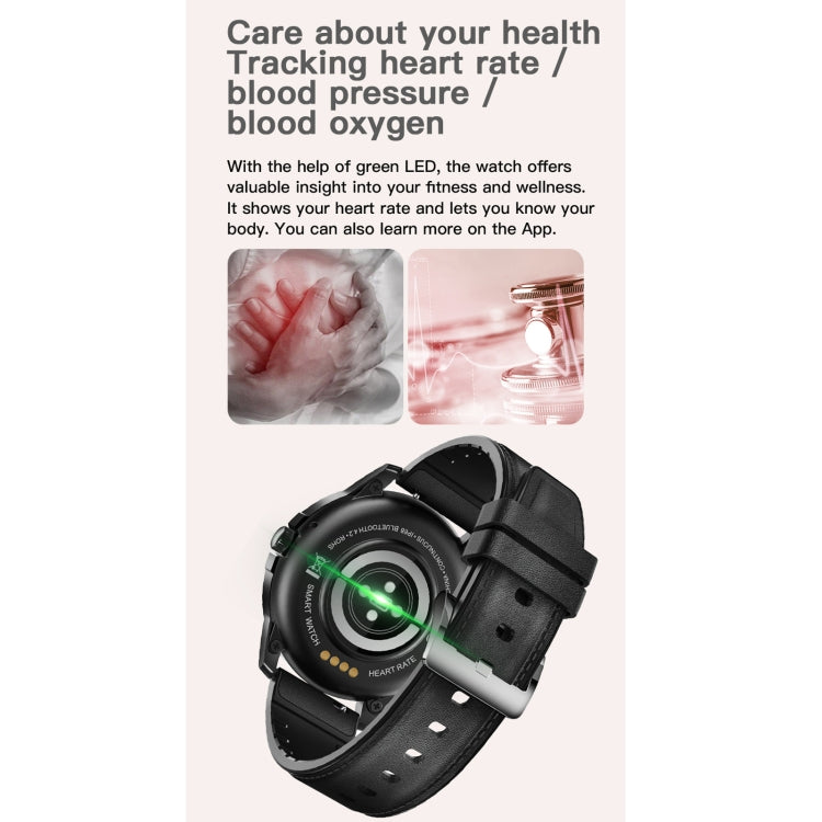 MX12 1.3 inch IPS Color Screen IP68 Waterproof Smart Watch, Support Bluetooth Call / Sleep Monitoring / Heart Rate Monitoring