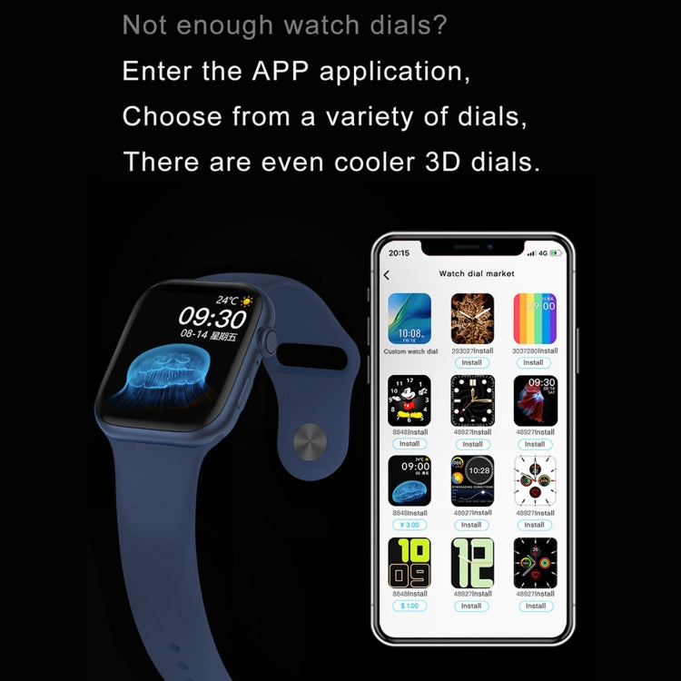 DW35PRO 1.75 inch Color Screen IPX7 Waterproof Smart Watch, Support Bluetooth Answer & Reject / Sleep Monitoring / Heart Rate Monitoring, Style: Silicone Strap