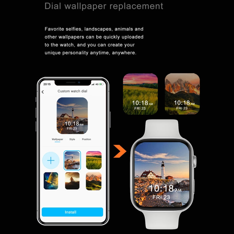 DW35PRO 1.75 inch Color Screen IPX7 Waterproof Smart Watch, Support Bluetooth Answer & Reject / Sleep Monitoring / Heart Rate Monitoring, Style: Silicone Strap