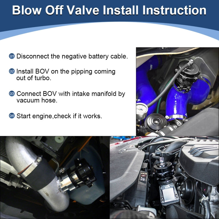 Universal Car Modification BOV 50MM 10 PSI Turbine Relief Valve, Turbine Relief Valve